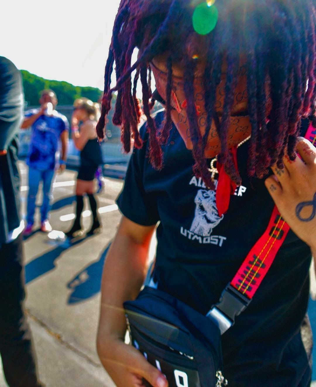 Trippie Redd personaggio cartoon, 1125x2436 Verticale, iPhone