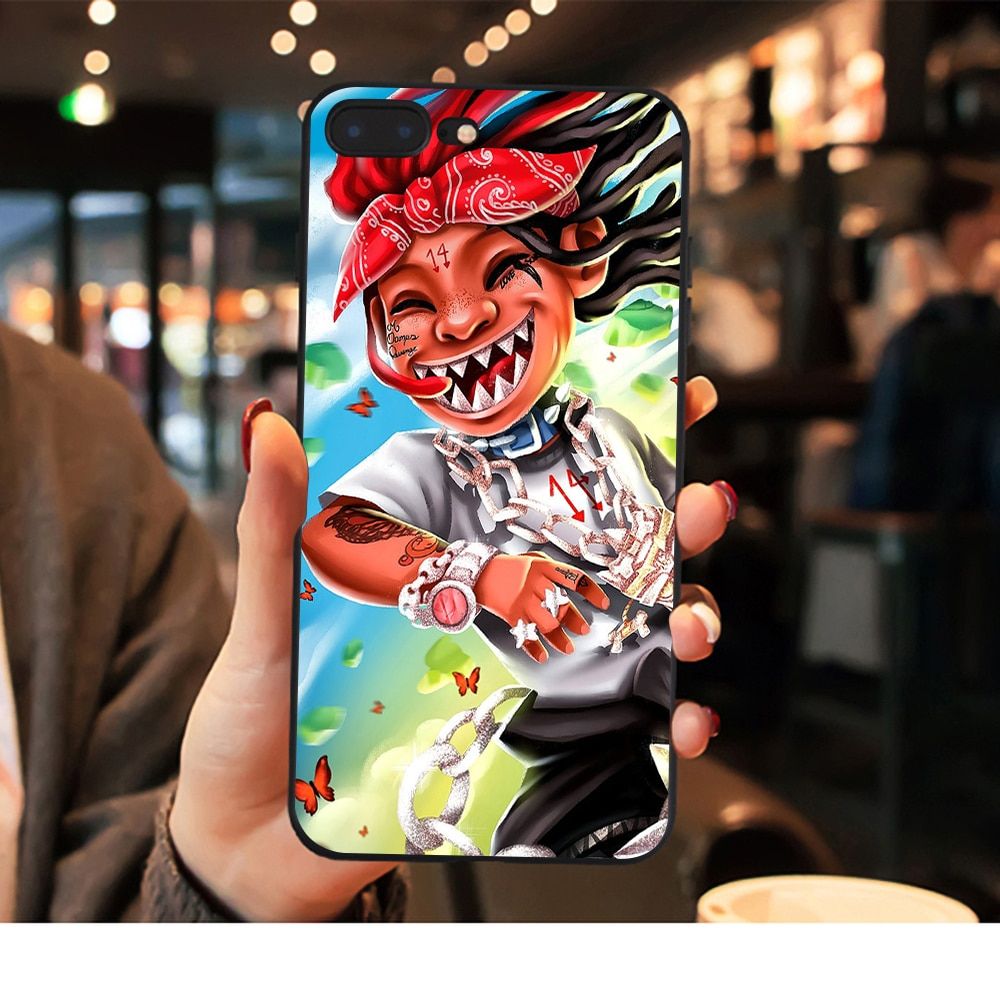 Trippie Redd selfie dreadlocks rossi, 1209x1538 Full HD Verticale, iPhone Pro Max