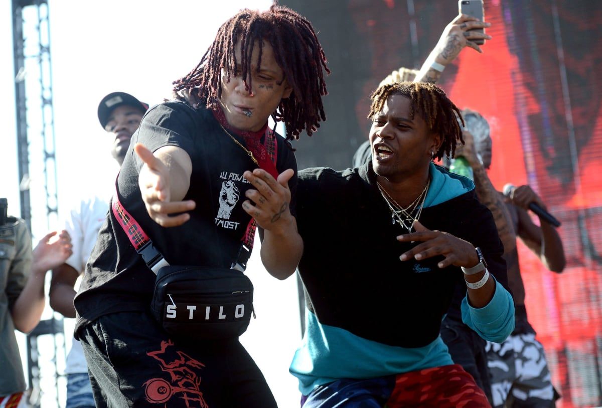 Trippie Redd giacca rossa, 1242x1455 Full HD Verticale, iPhone Plus