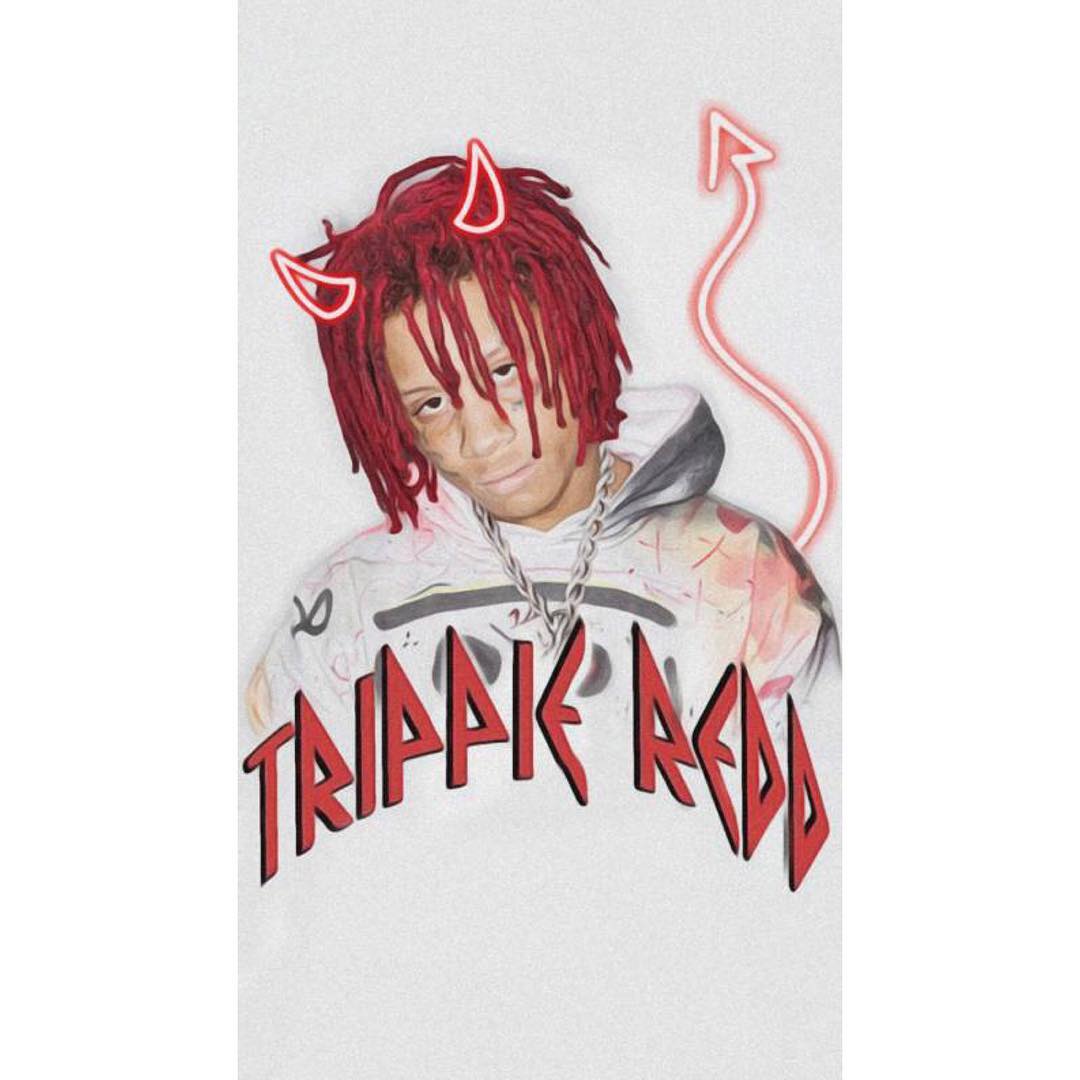 Trippie Redd corna diavolo, 1080x1080 HD, PC