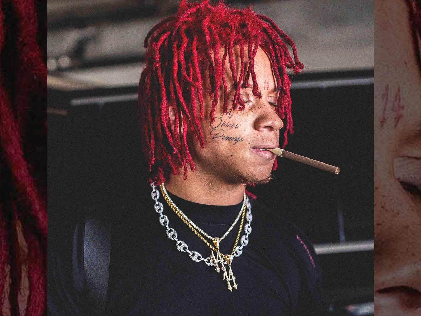 Trippie Redd dreadlocks rossi, 1600x1200 900p, Desktop