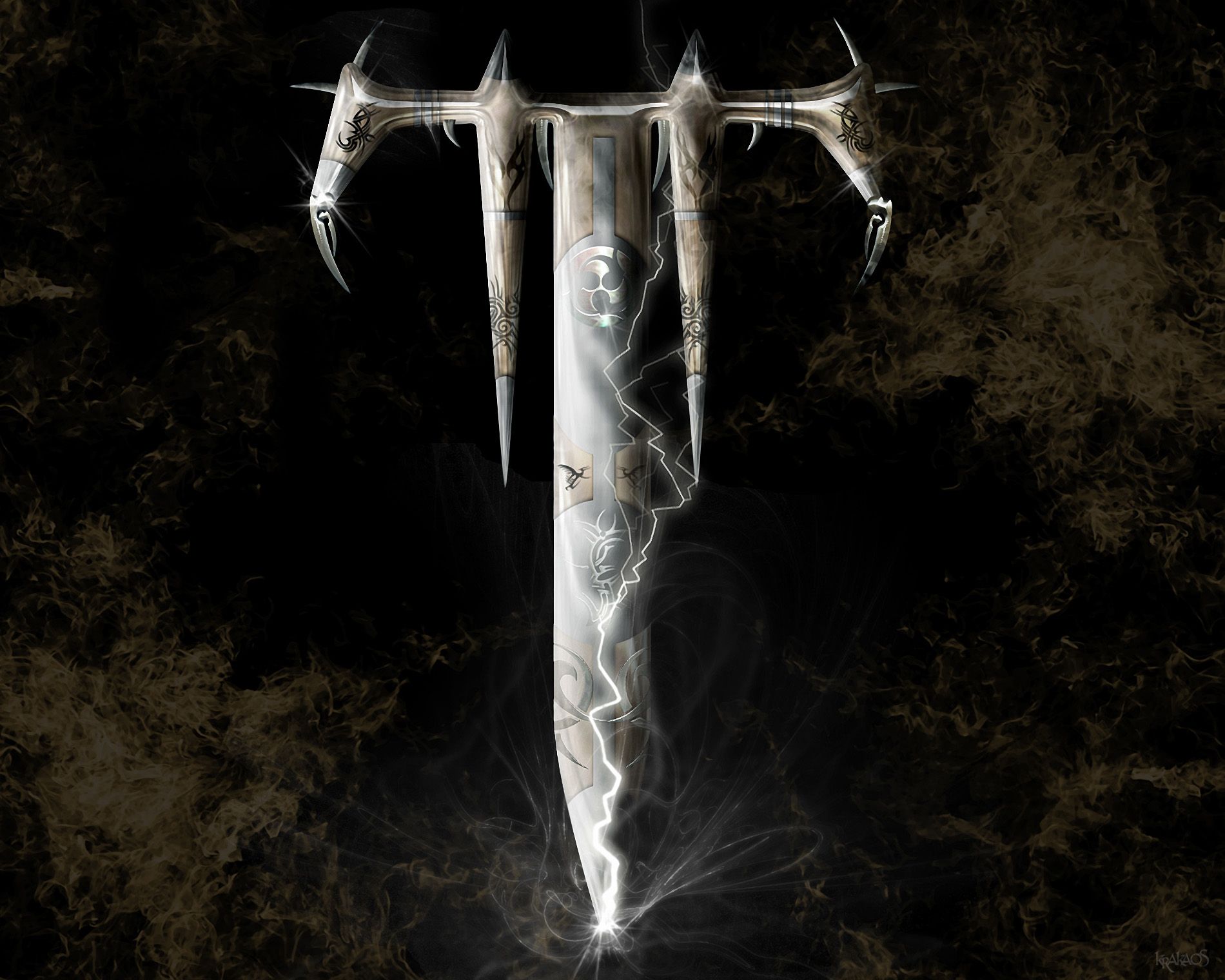 Logo Trivium spada metallica, 1900x1520 HD, Laptop