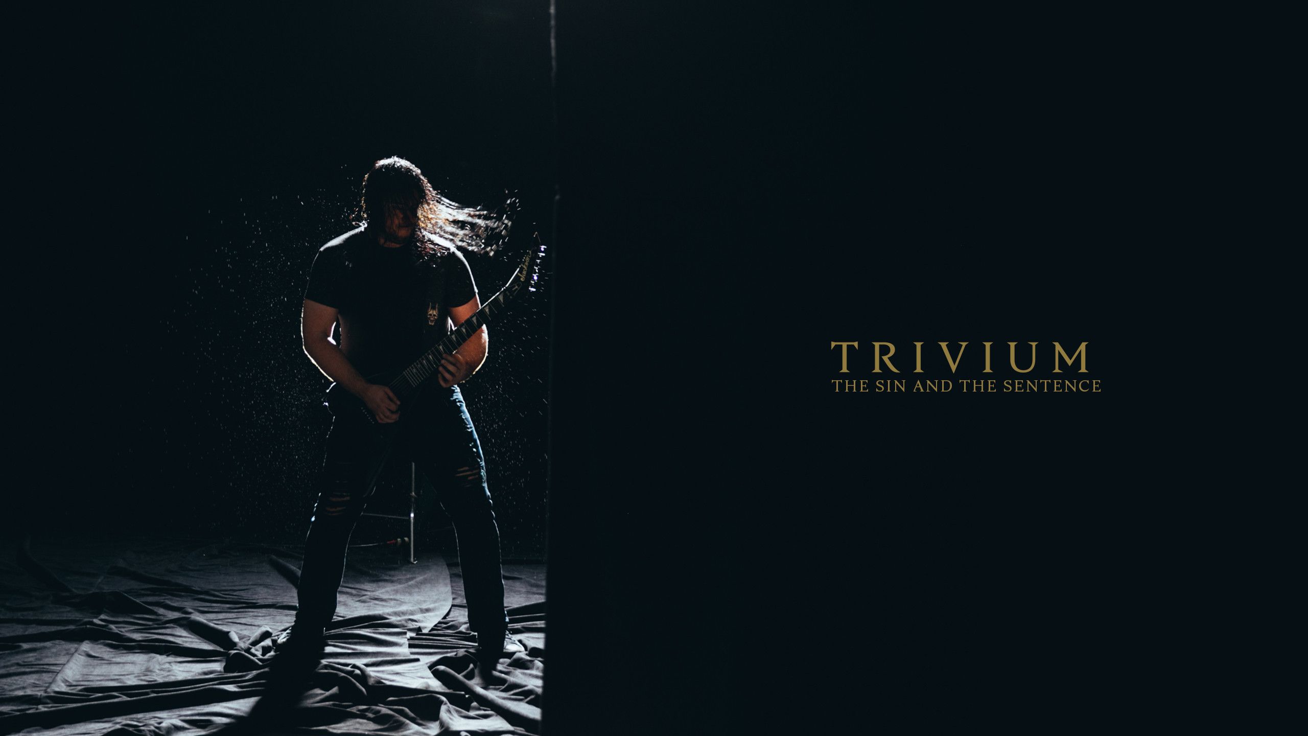 Trivium logo figura incappucciata caverna, 1024x768 HD, Desktop