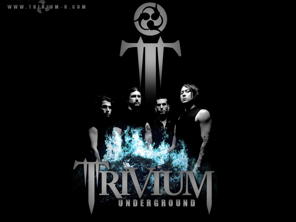 Logo banda Trivium grigio, 1600x900 HD, PC Desktop