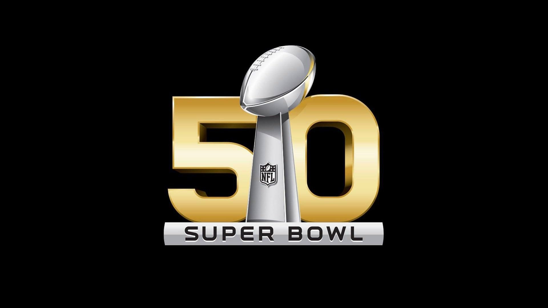 Logo Super Bowl 50 NFL, 1920x1080 Full HD, Laptop
