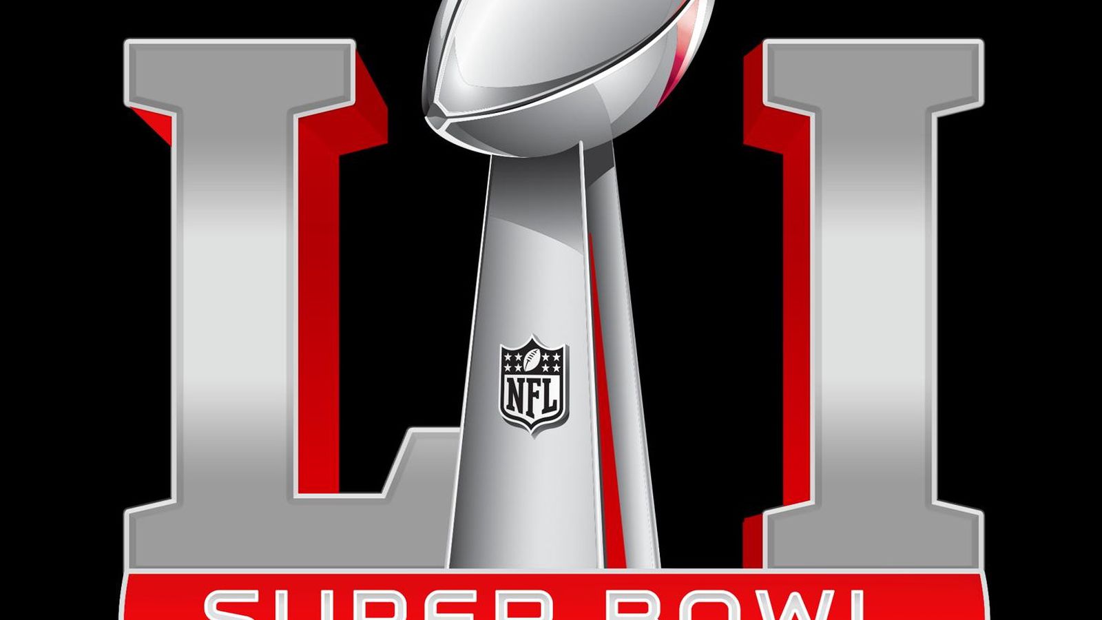Logo Super Bowl LI NFL, 1600x900 900p, Desktop