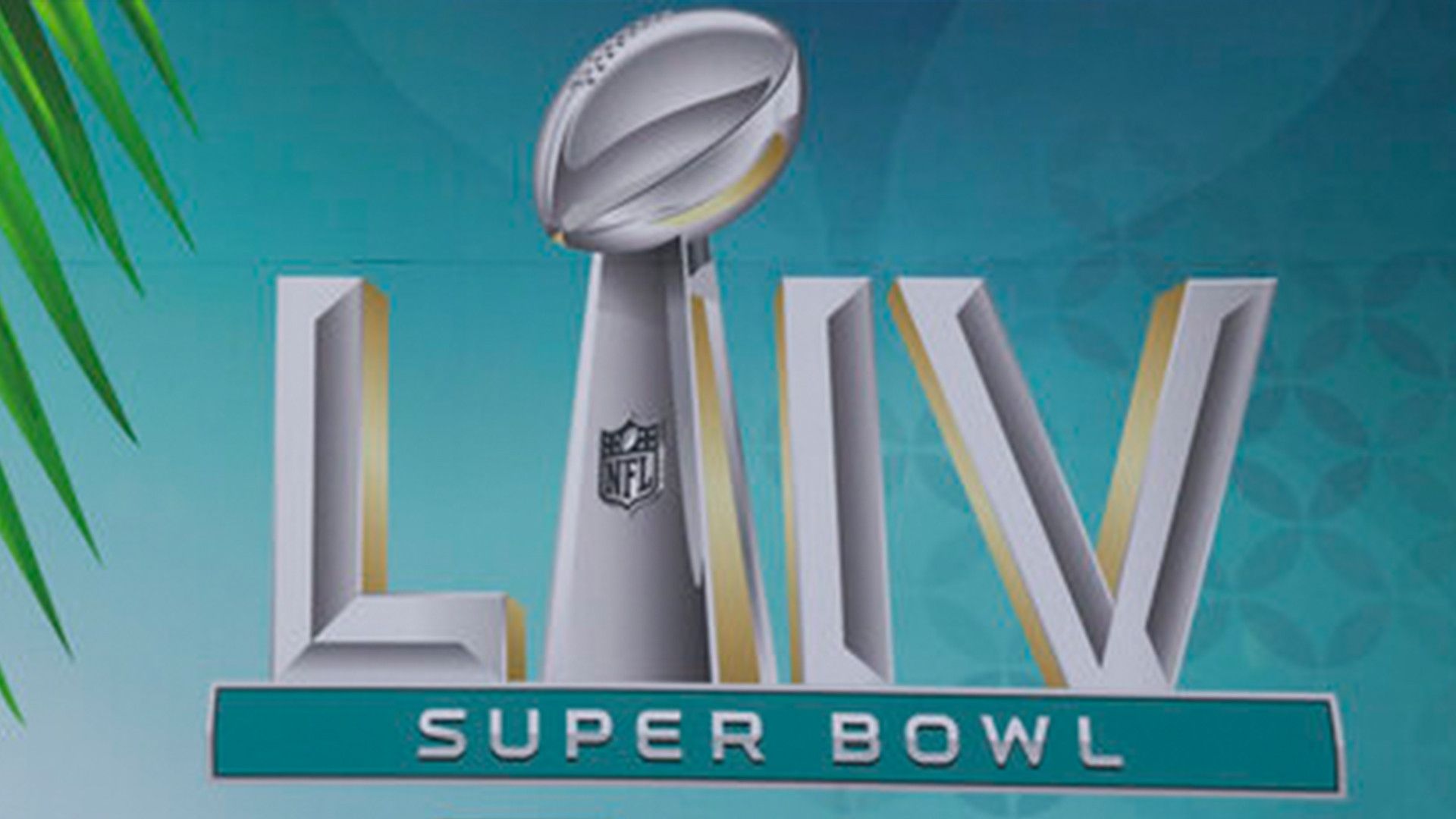 Trofeo Super Bowl LIV logo, 1920x1080 Full HD, Desktop