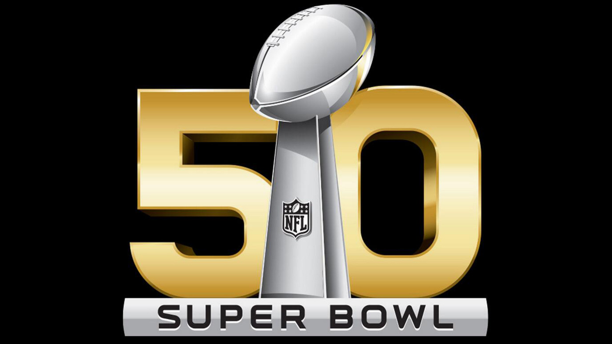 Trofeo Super Bowl 50 logo, 1200x675 HD, Desktop