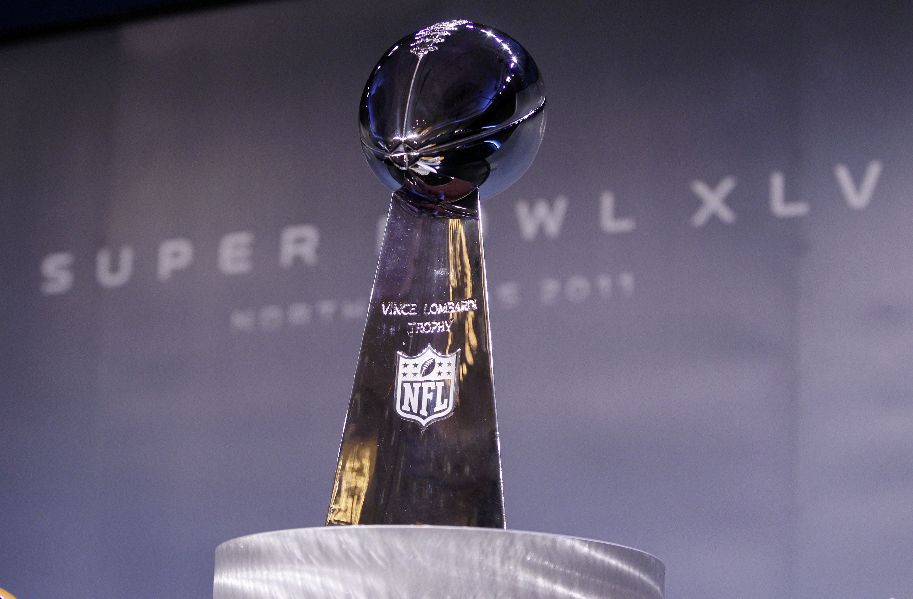 Trofeo Super Bowl XLV NFL, 3000x1969 WQXGA, Desktop