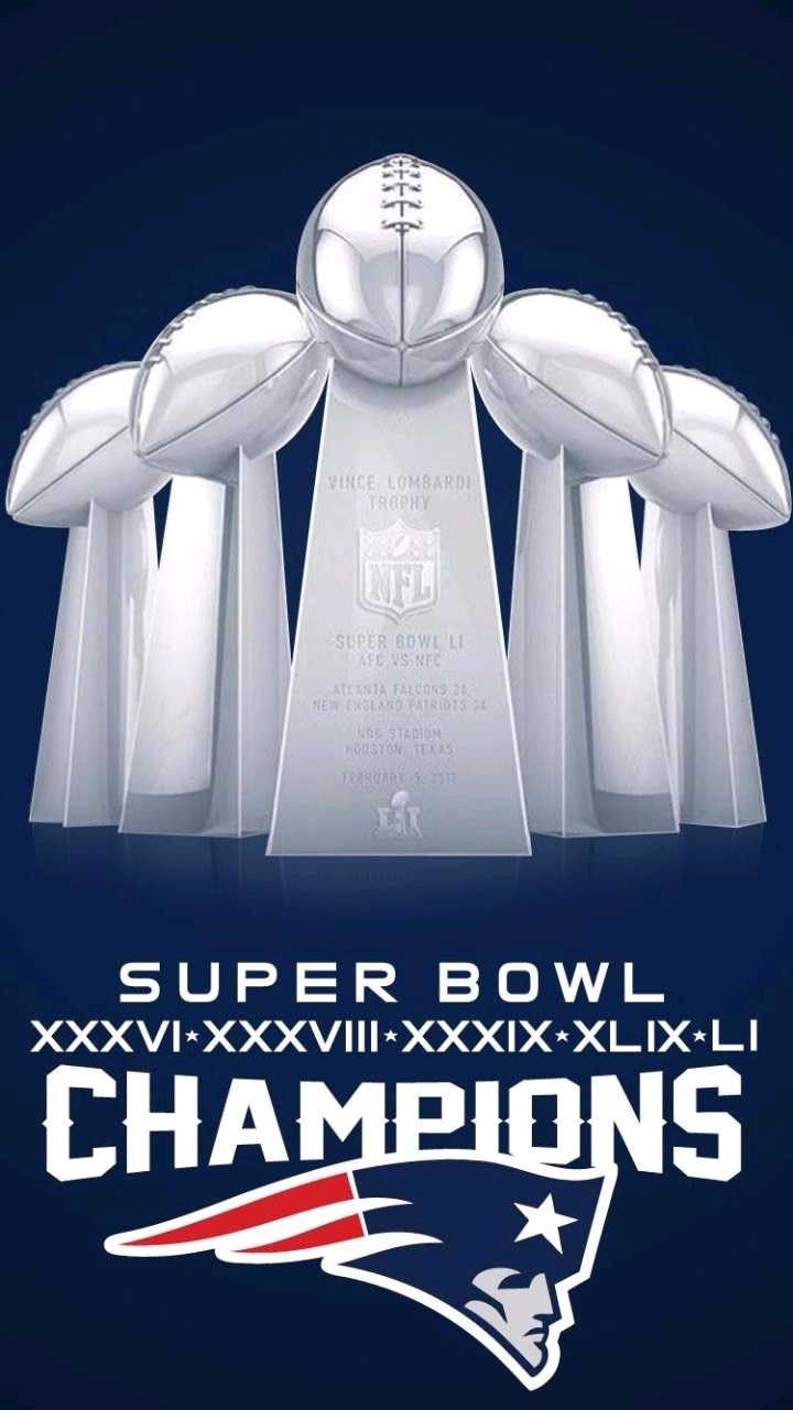 Trofeo Super Bowl Patriots Champions, 720x1281 Full HD Verticale, Google Pixel