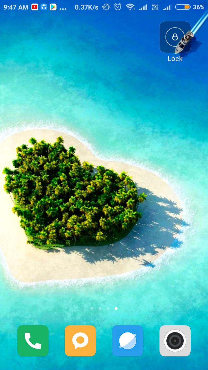 Isola a forma di cuore, 720x1280 Verticale, POCO