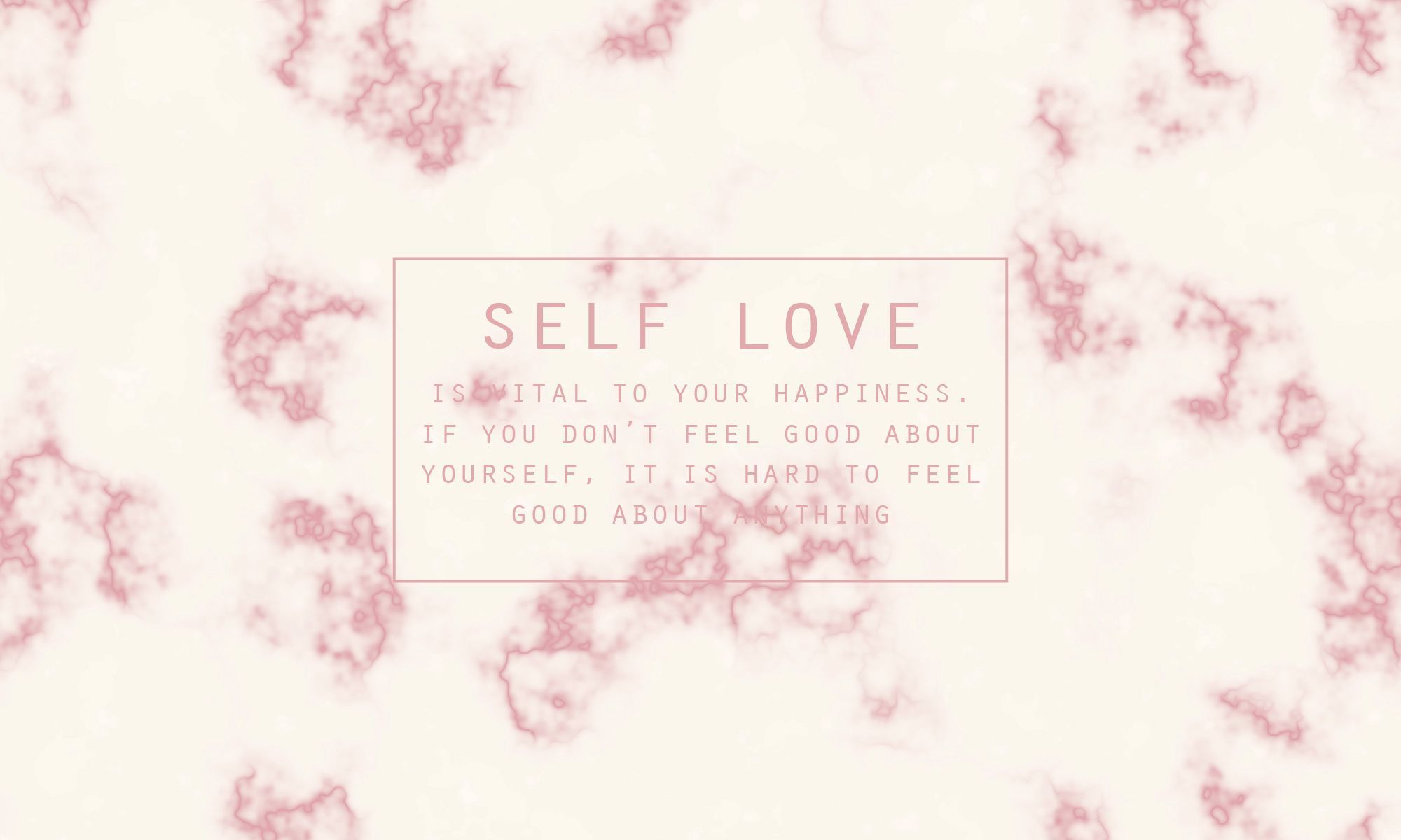 Marmo rosa citazione self love, 2000x1200 Hi-Res, PC Desktop