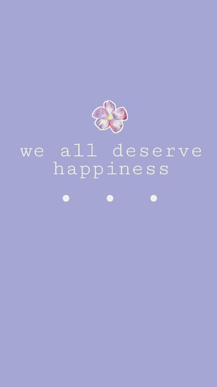 citazione felicità sfondo lilla, 720x1280 Verticale, Mobile