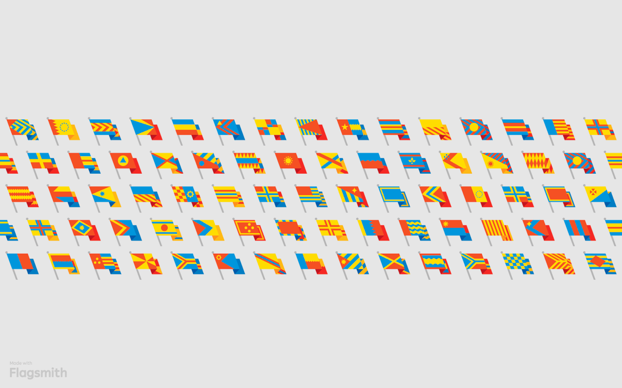 Bandiere colorate pattern astratto, 1280x800 HD, Desktop