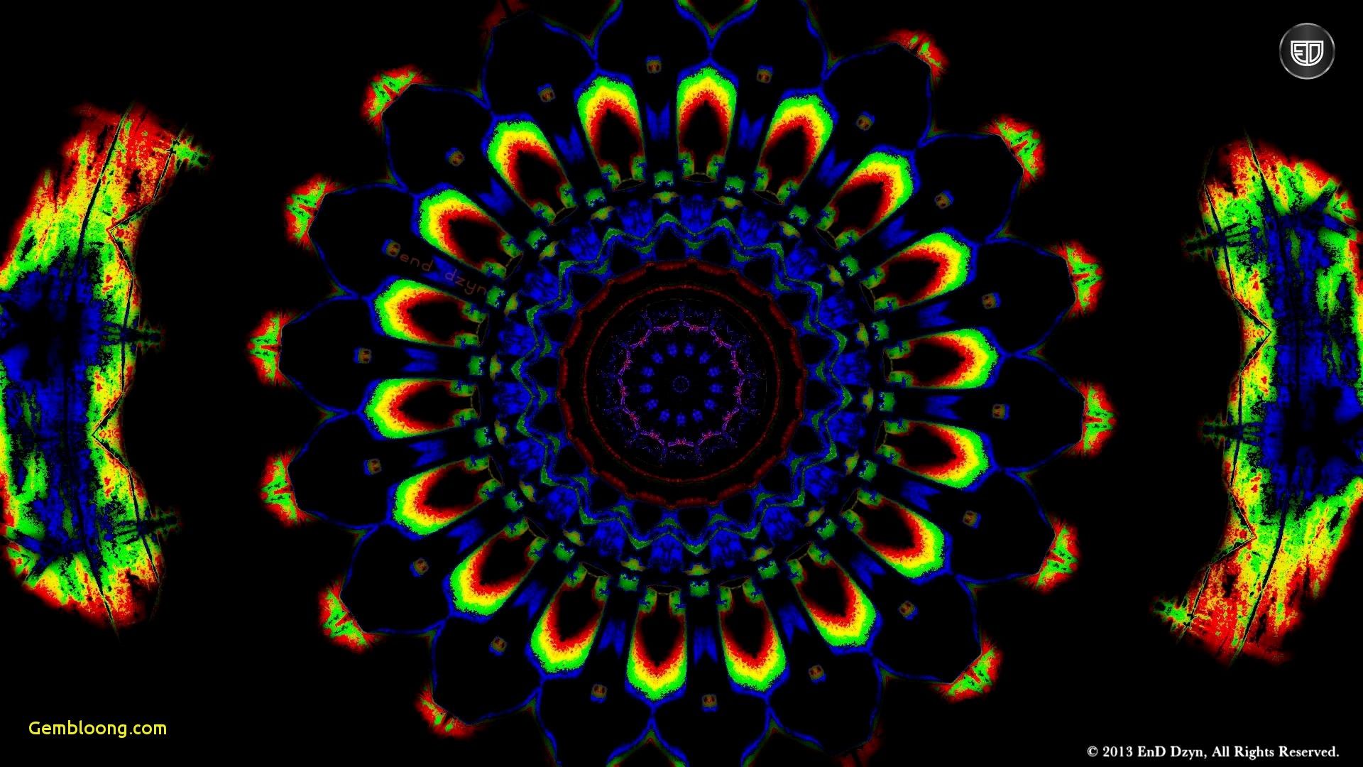 Mandala caleidoscopio colorato astratto, 1920x1080 Full HD 1080p, PC