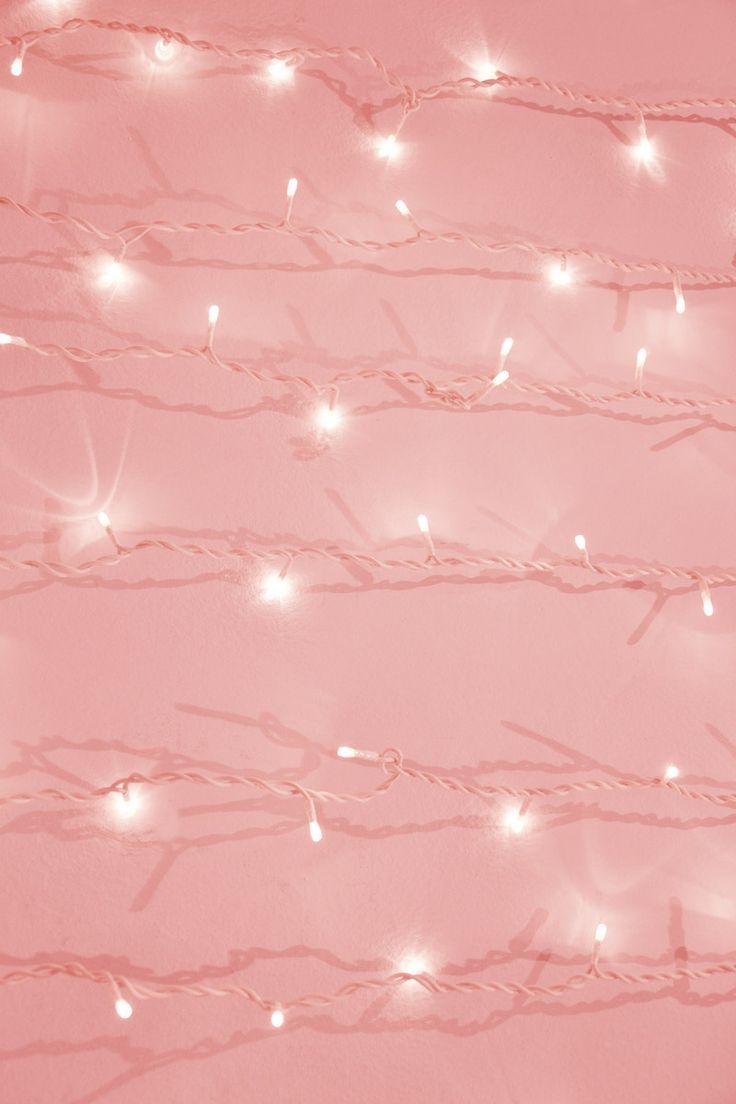 Luci stringa rosa pastello, 736x1104 Full HD Verticale, iPhone