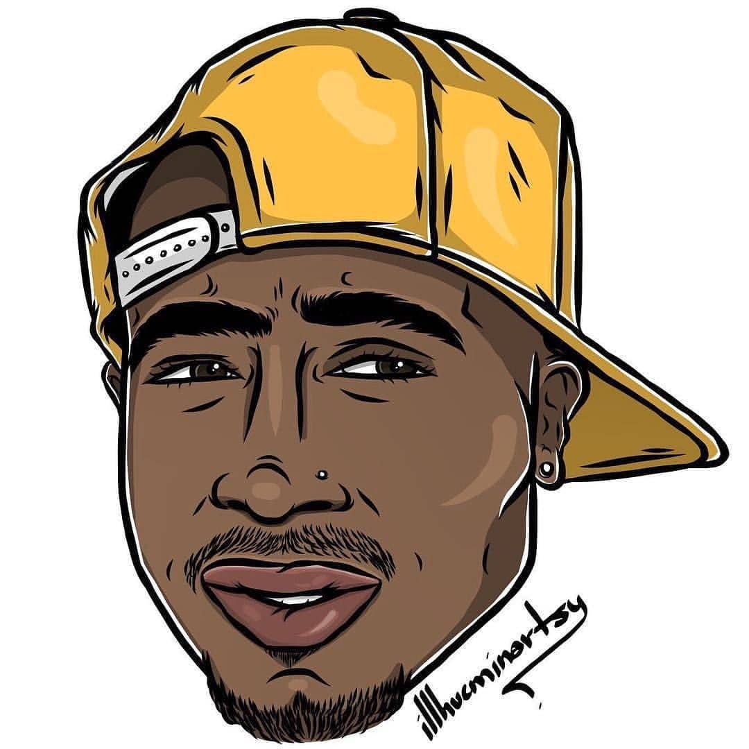 Illustrazione rapper maglia FSU, 1280x1811 Full HD Verticale, iPhone