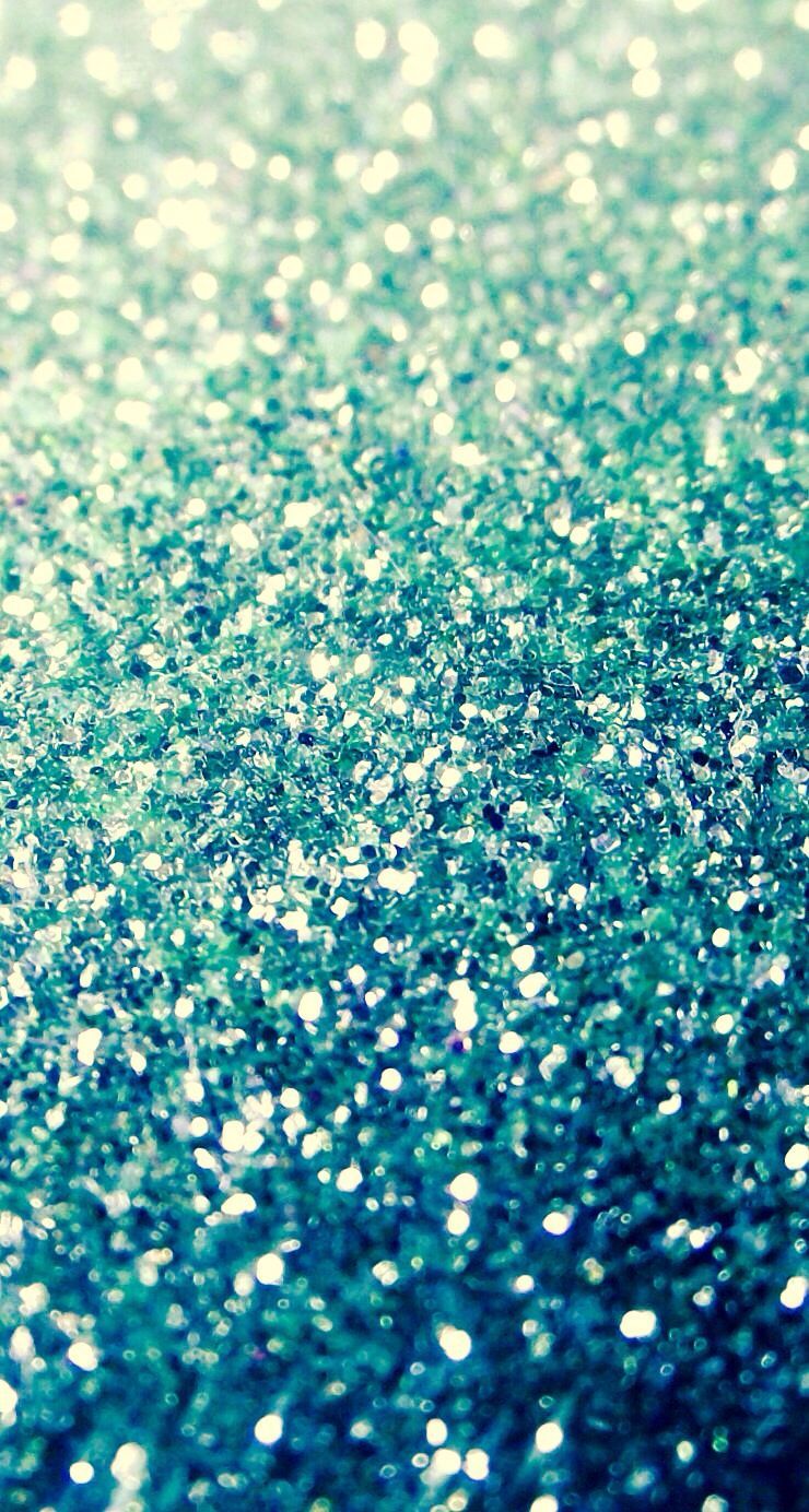 Glitter blu turchese sfocato, 740x1384 Full HD Verticale, Smartphone