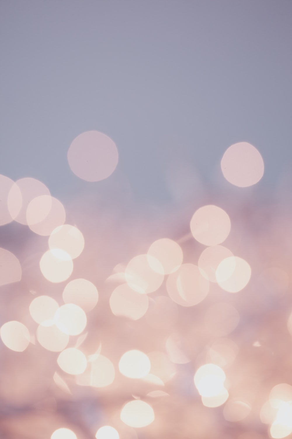 Bokeh luci rosa pastello, 1000x1500 Verticale, Telefono
