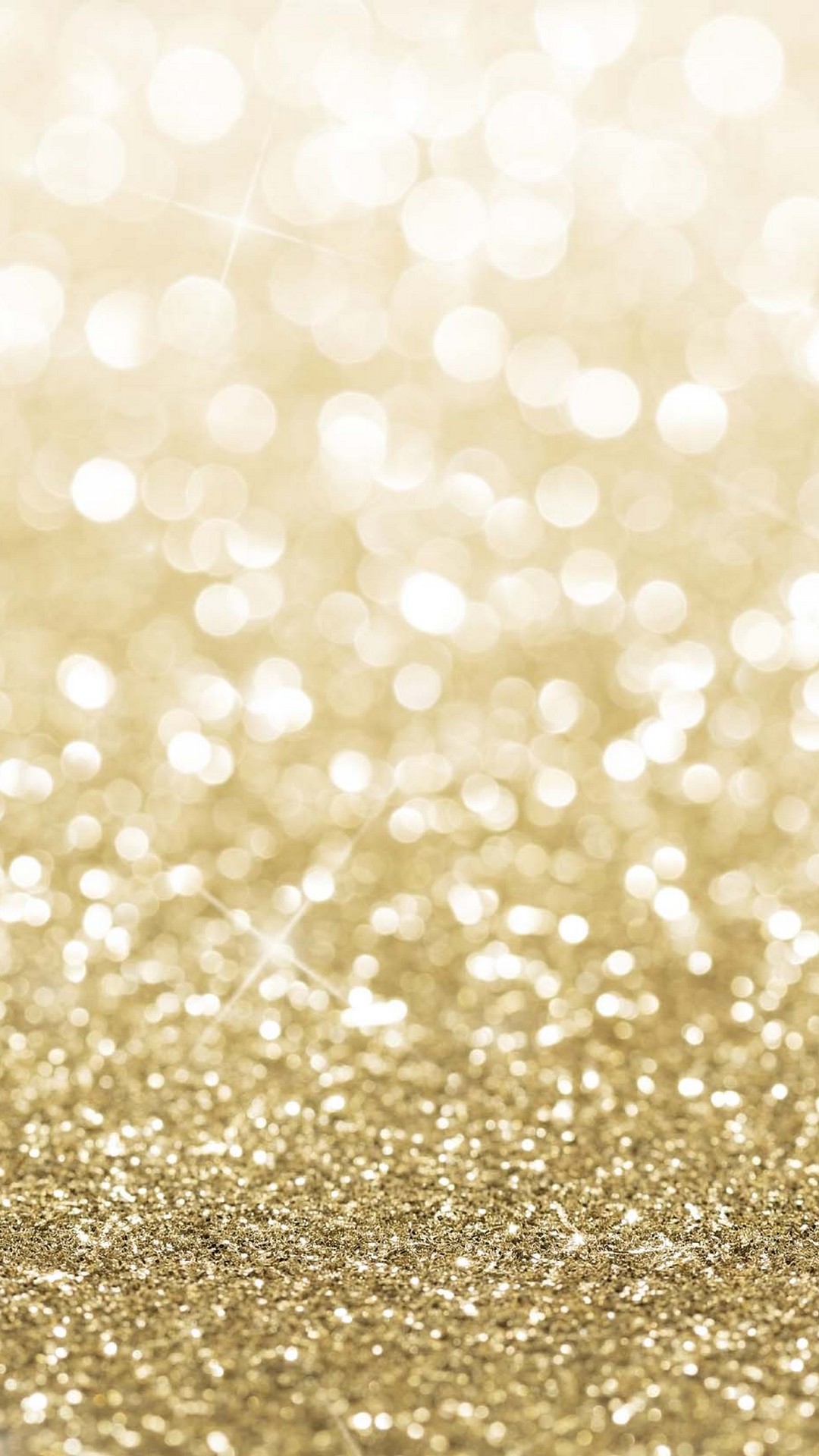 Glitter dorato sfocato, 1080x1920 Verticale, Telefono
