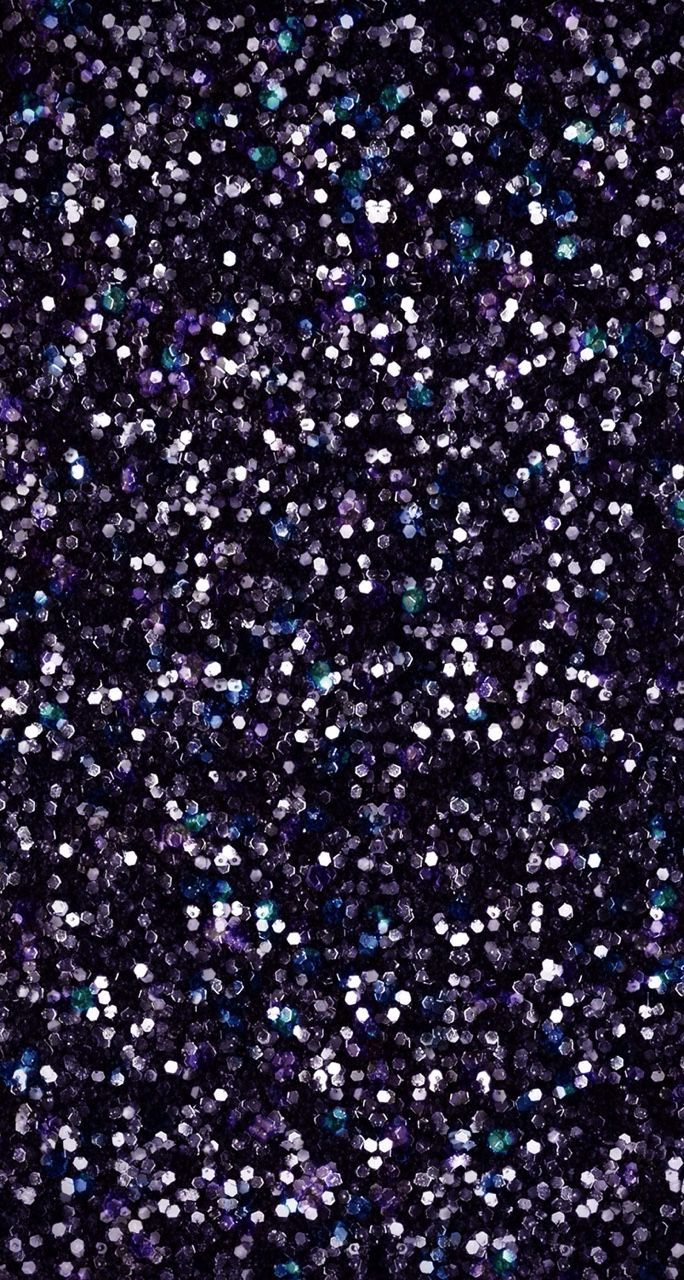 Glitter nero e argento, 684x1280 Full HD Verticale, iPhone