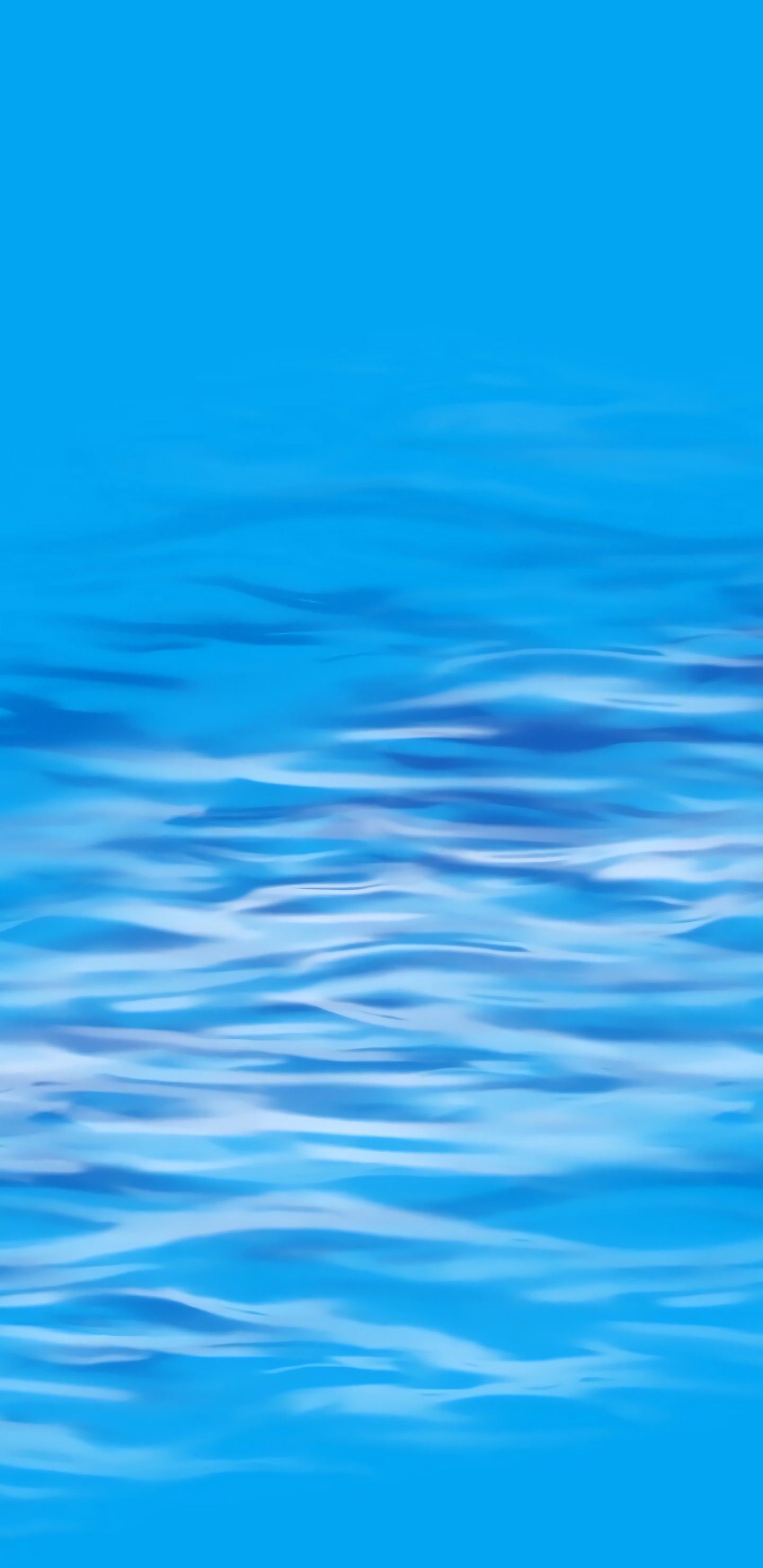 Increspature acqua turchese, 1440x2960 Full HD Verticale, Smartphone