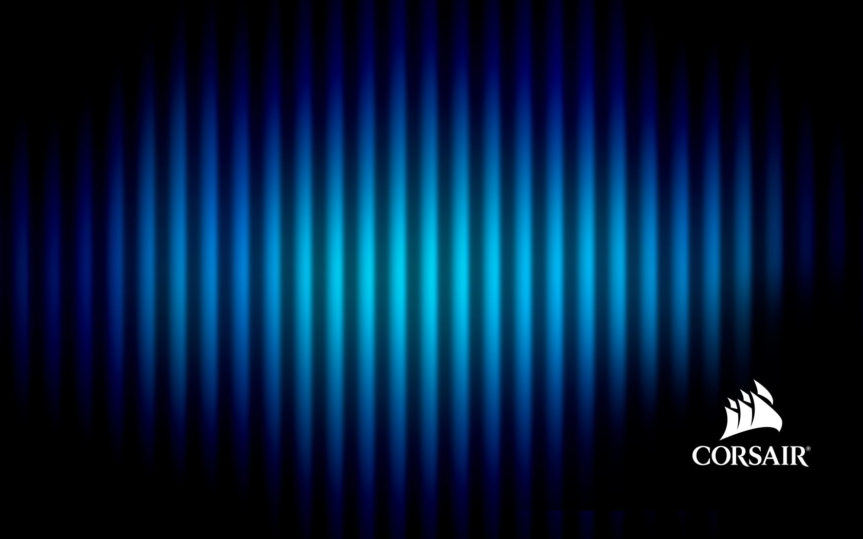 Corsair strisce verticali blu, 1680x1050 900p, Desktop