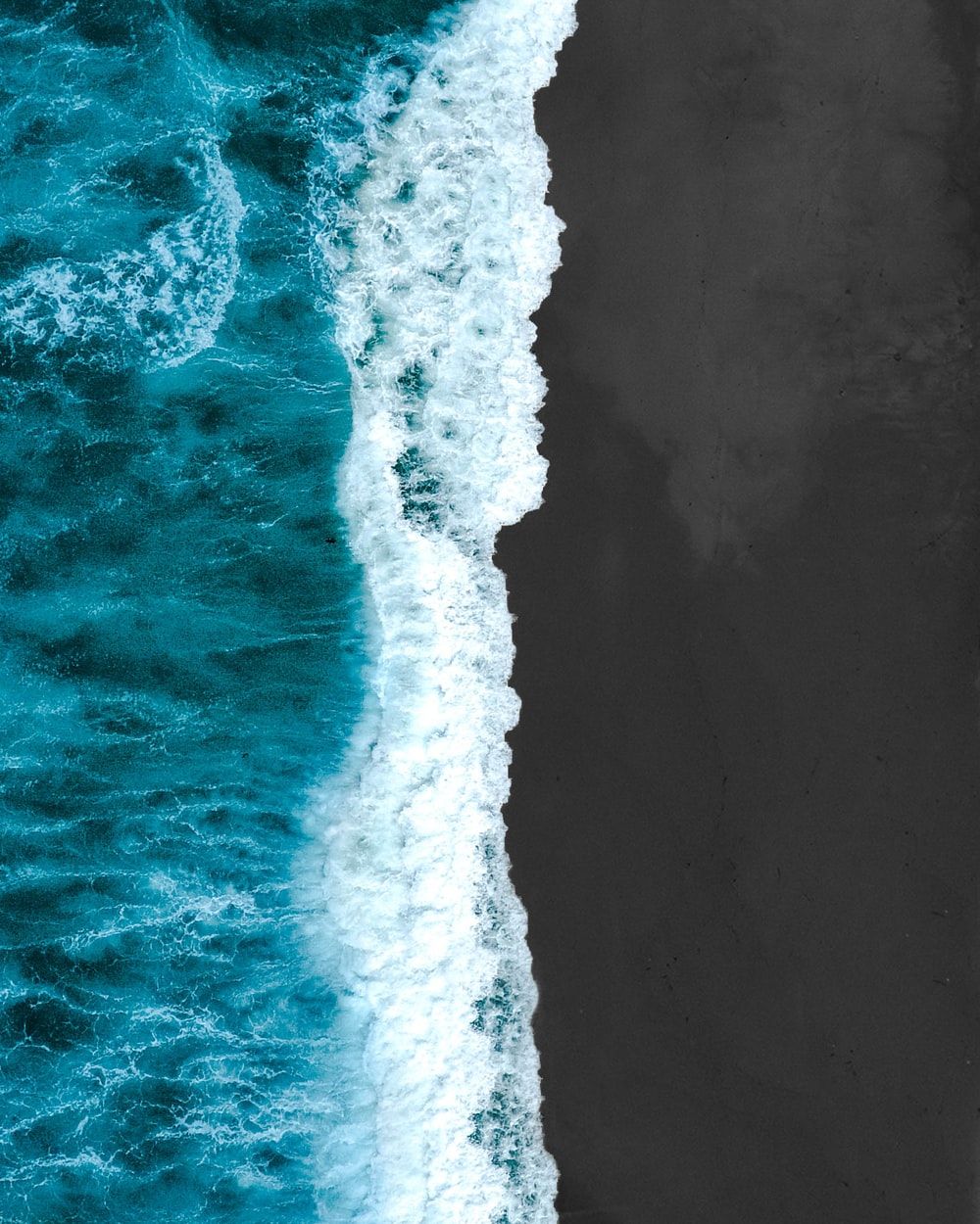 Onde oceano turchese vista aerea, 1000x1250 Verticale, OnePlus
