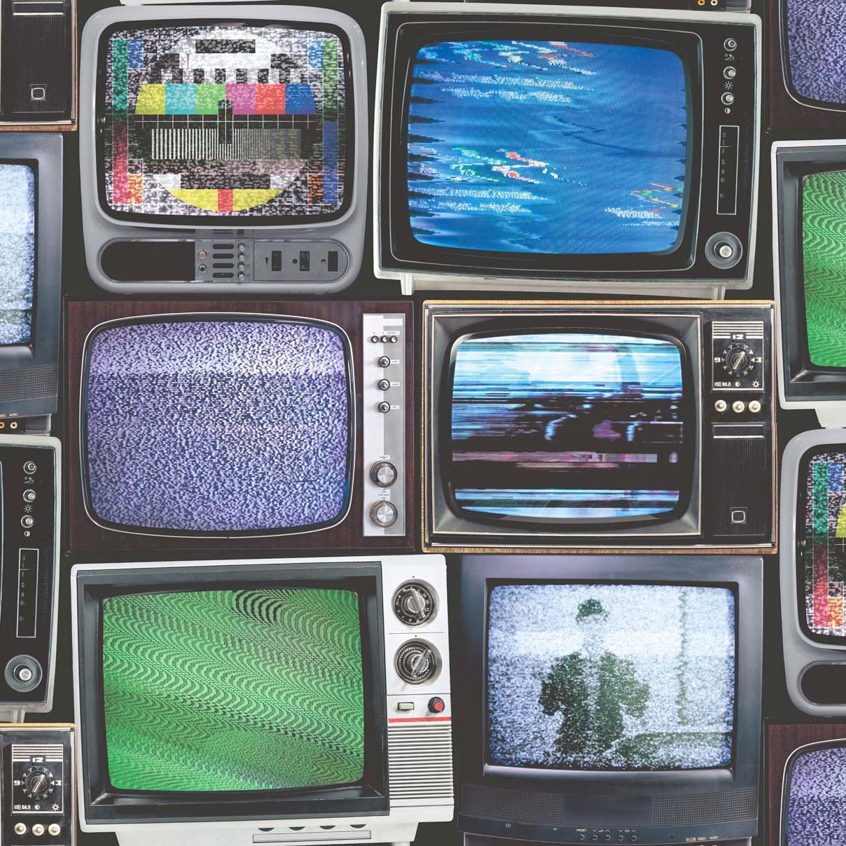 TV vintage impilate schermi statici, 1208x1208 HD, Lenovo Legion