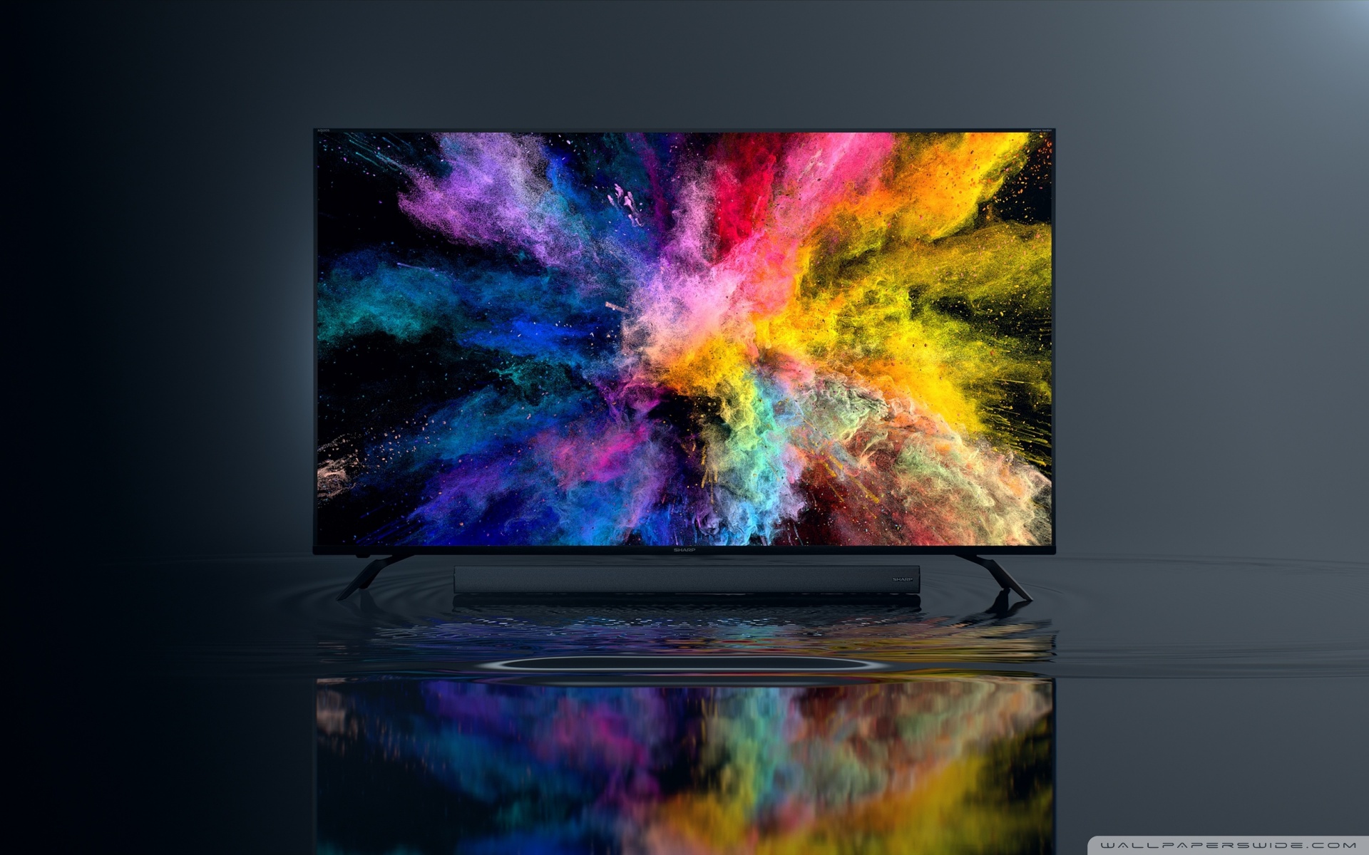 TV con esplosione colori, 1920x1200 WUXGA, Desktop