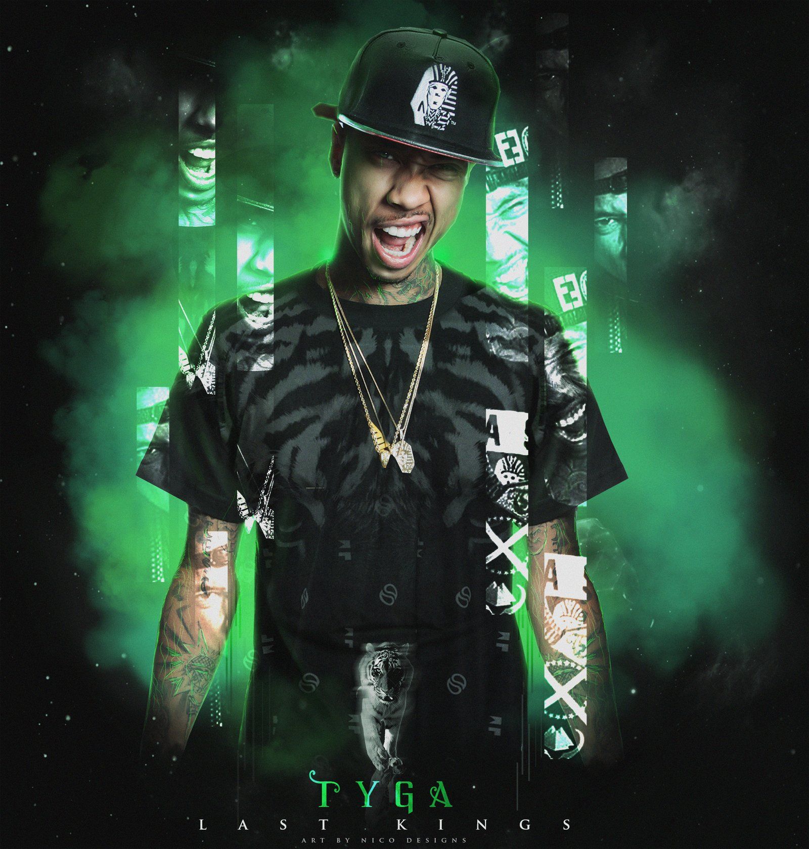 Tyga Last Kings rapper, 1600x1679 Full HD Verticale, Smartphone