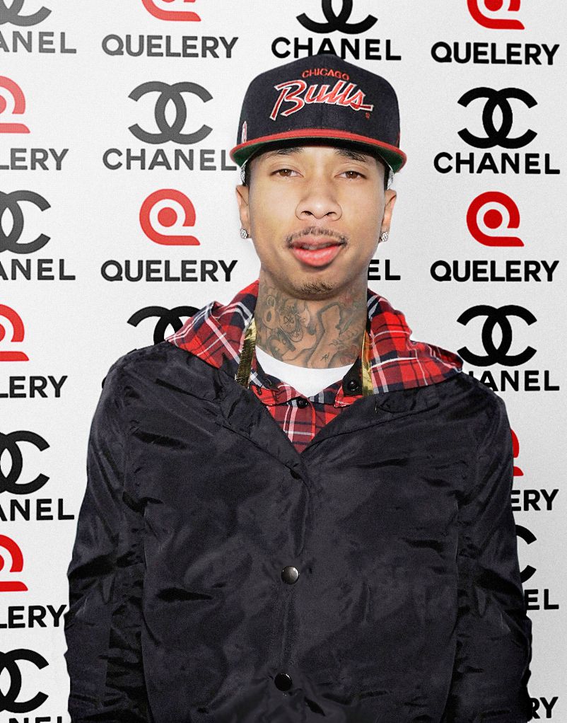 Tyga rapper evento Chanel, moda di lusso, 802x1022 Verticale, Telefono