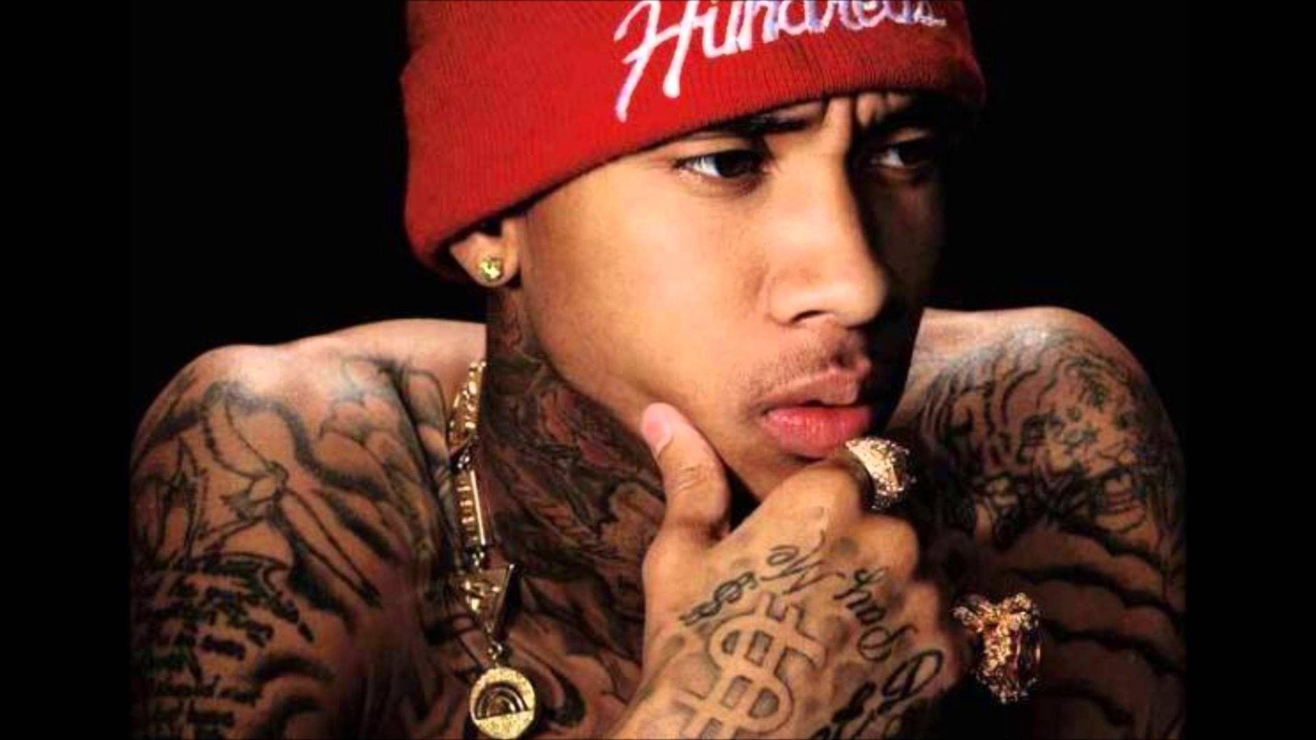 Tyga rapper con tatuaggi, 1920x1080 Full HD, Laptop