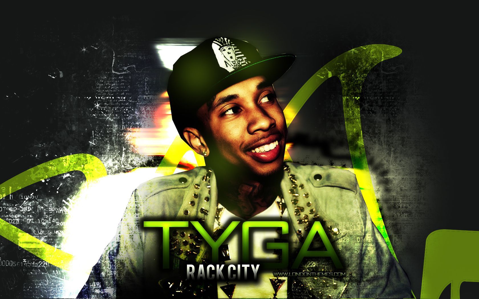 Tyga rapper Rack City, 1680x1050 HD, Desktop