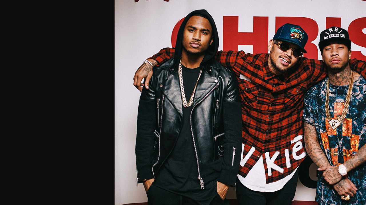Tyga e Chris Brown insieme, 1280x720 720p, PC