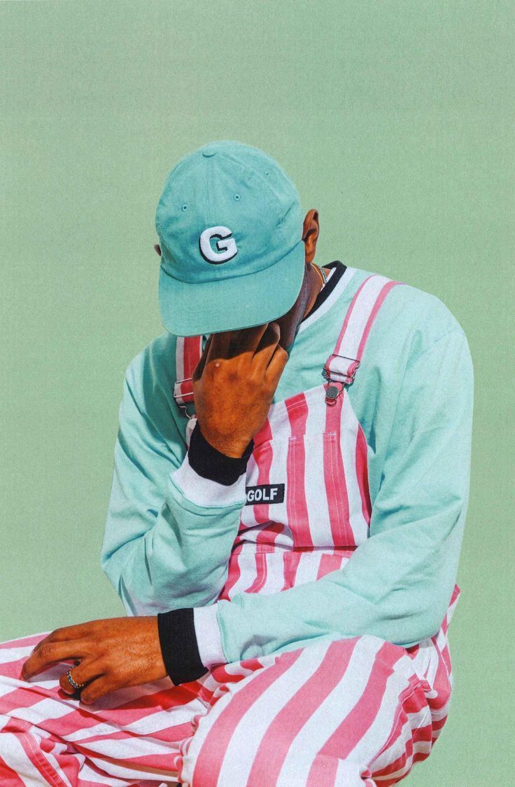 Tyler the Creator salopette righe, 736x1123 Verticale, iPhone Air
