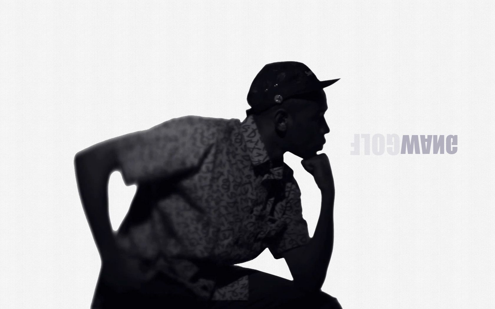 Tyler the Creator testa sfondo rosso, 1920x1080 1080p, PC
