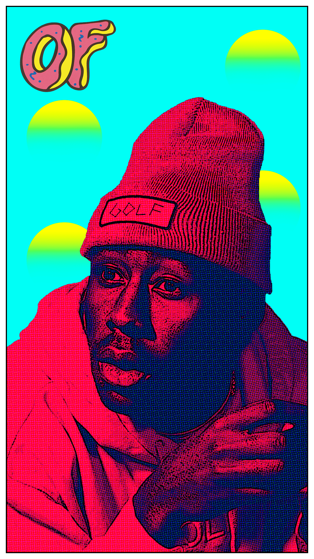 Tyler the Creator berretto rosa, 1242x2208 Full HD Verticale, iPhone Pro