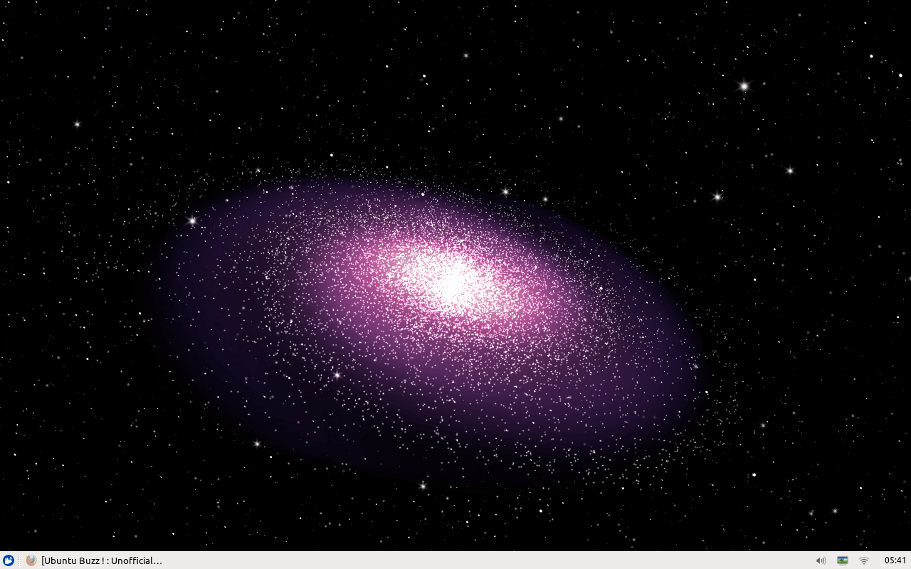 Logo Ubuntu galassia viola, 1600x1000 HD Ready, Desktop