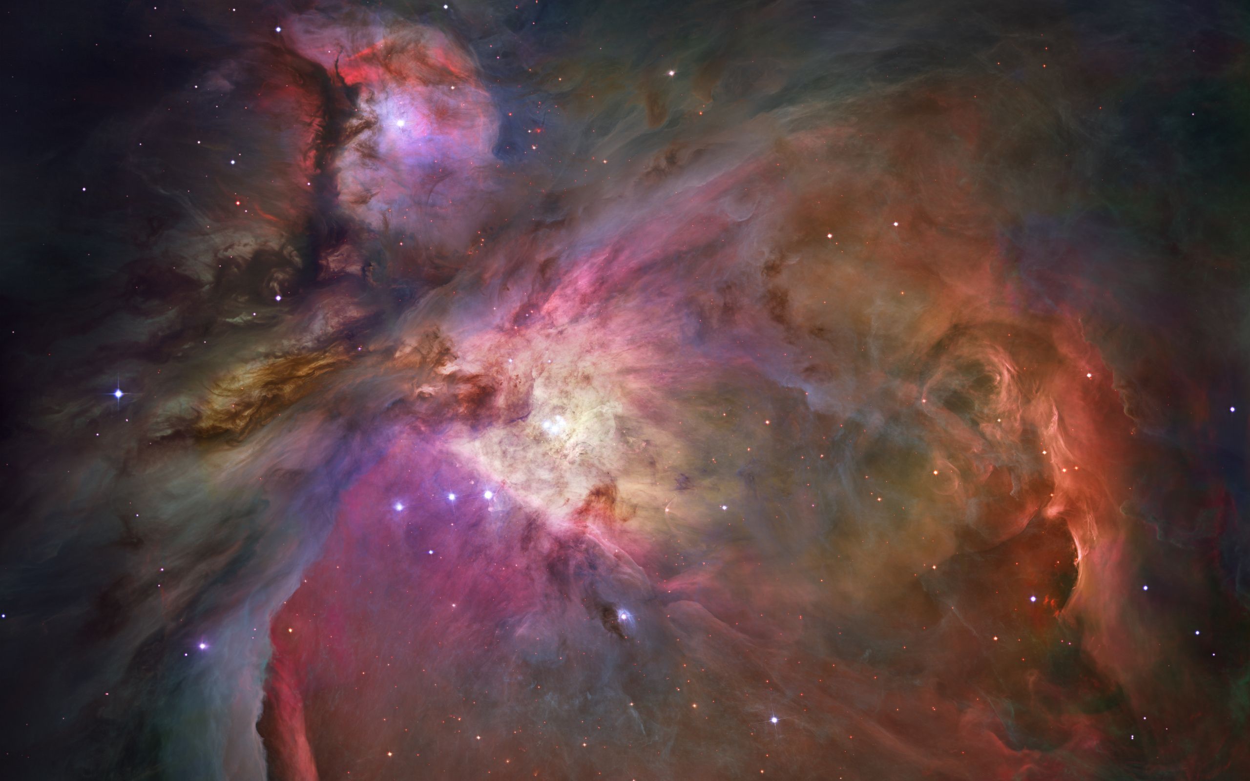 Nebulosa colorata nello spazio, 2560x1600 2K+, Desktop
