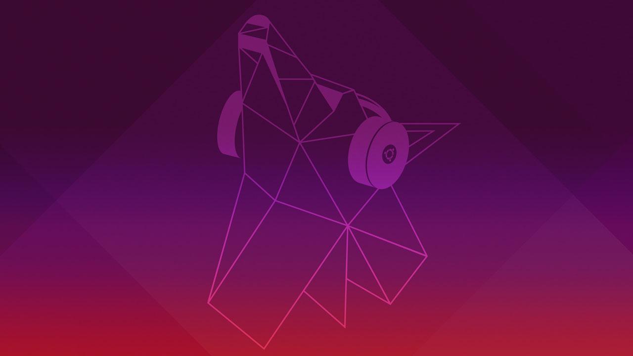 Logo Ubuntu geometrico astratto, 1280x720 HD, Desktop