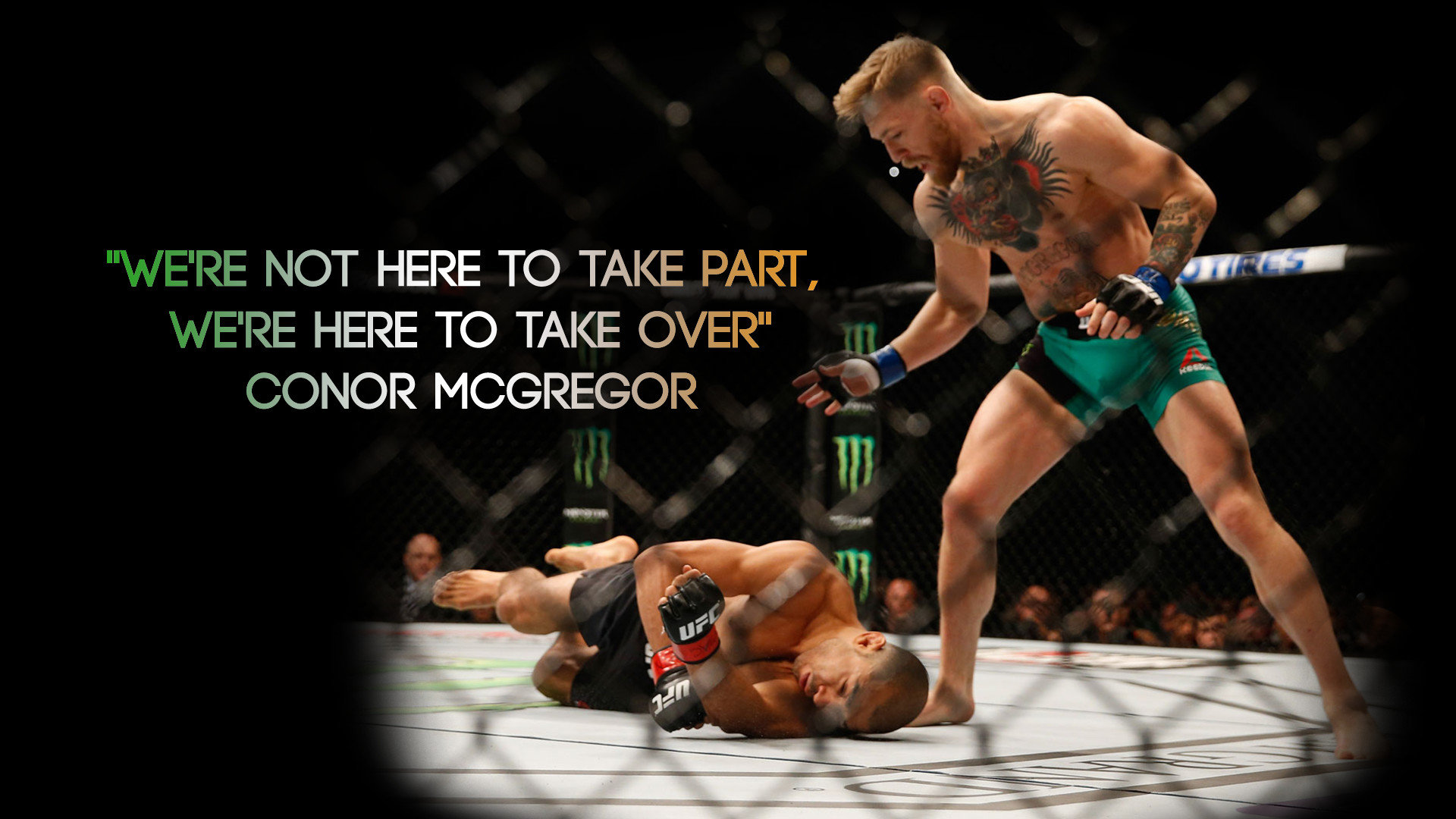Conor McGregor UFC citazione, 1920x1080 Full HD, PC Desktop