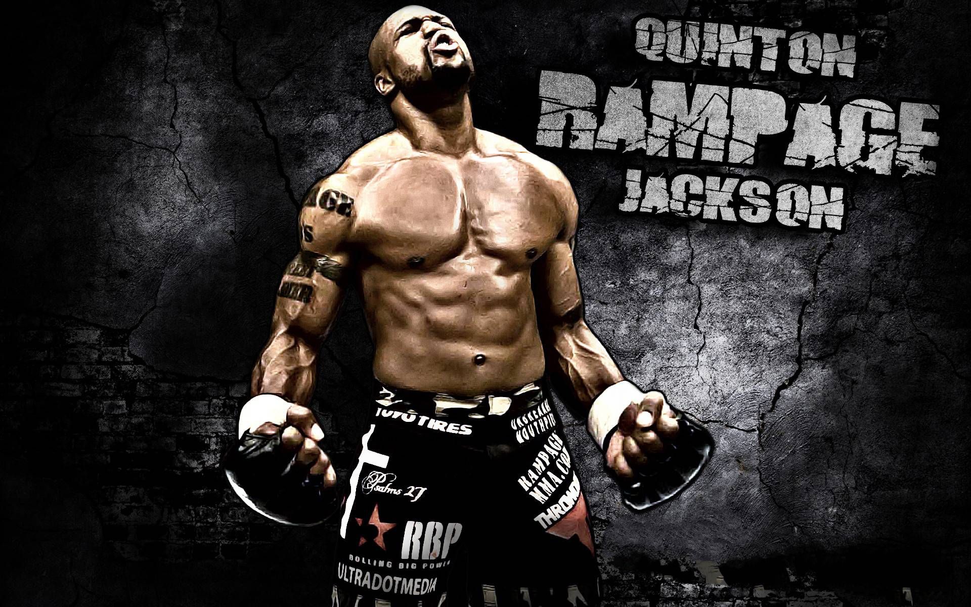 Quinton Rampage Jackson UFC, 1920x1200 WUXGA, PC Desktop