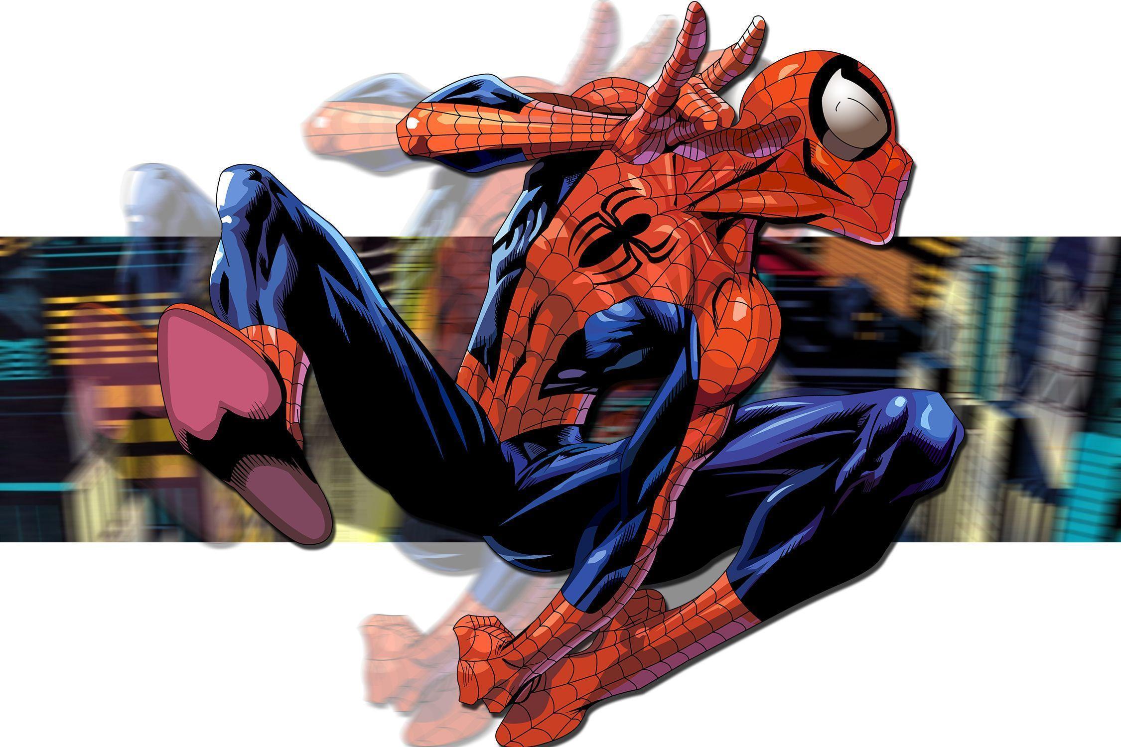 Spider-Man in azione, 2250x1500 alta risoluzione, PC