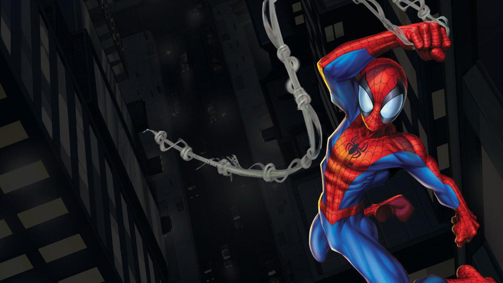 Spider-Man in oscillazione città, 1600x900 HD Ready, PC