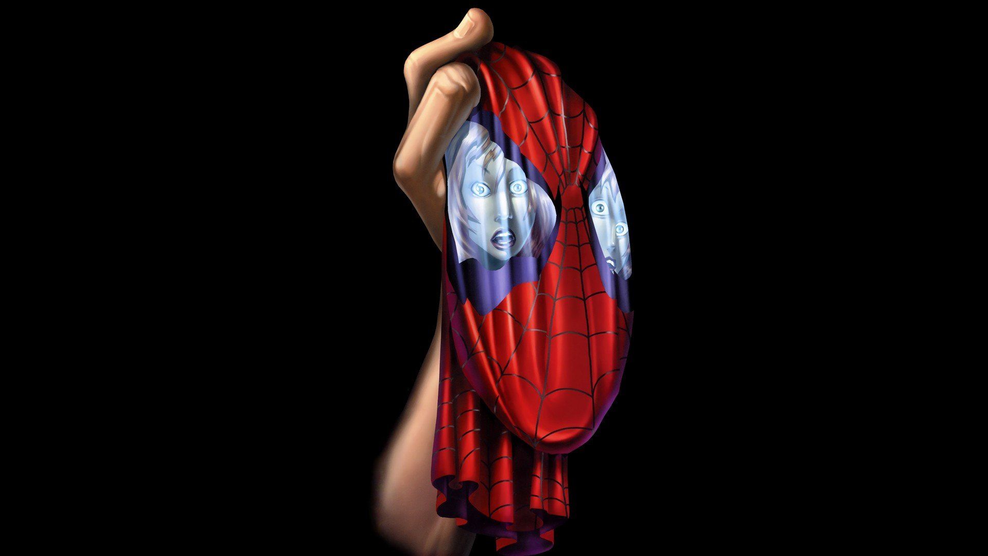 Maschera Spider-Man in mano, 1920x1080 1080p, Desktop