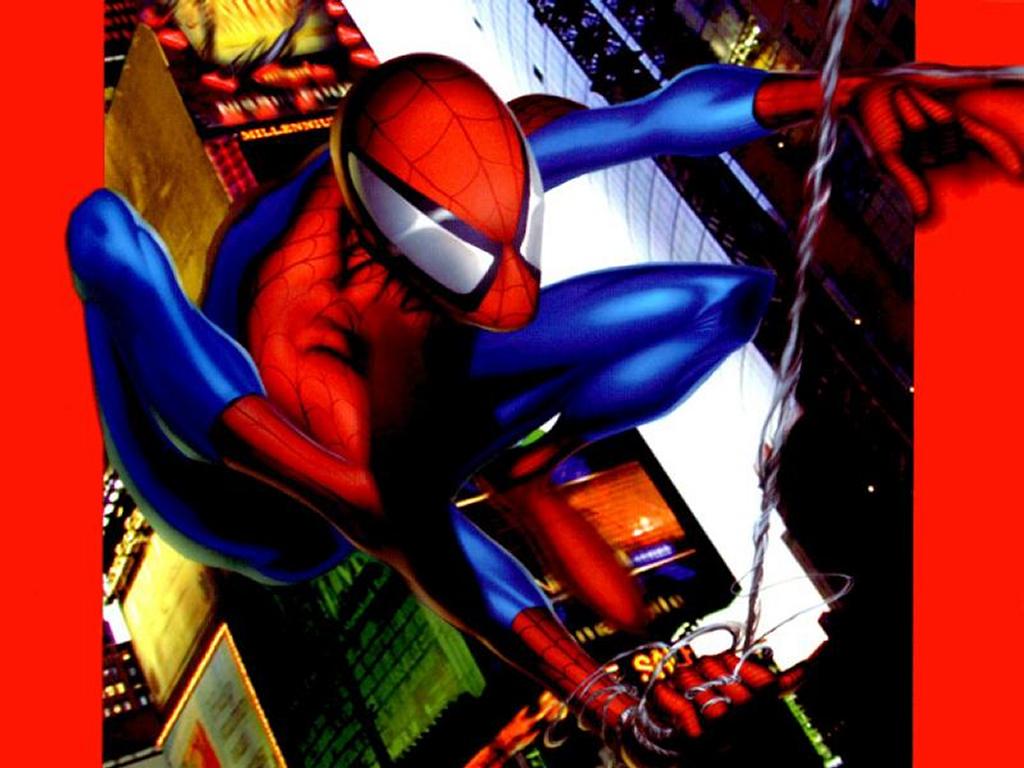 Spider-Man che lancia ragnatela, 1024x768 HD, Laptop