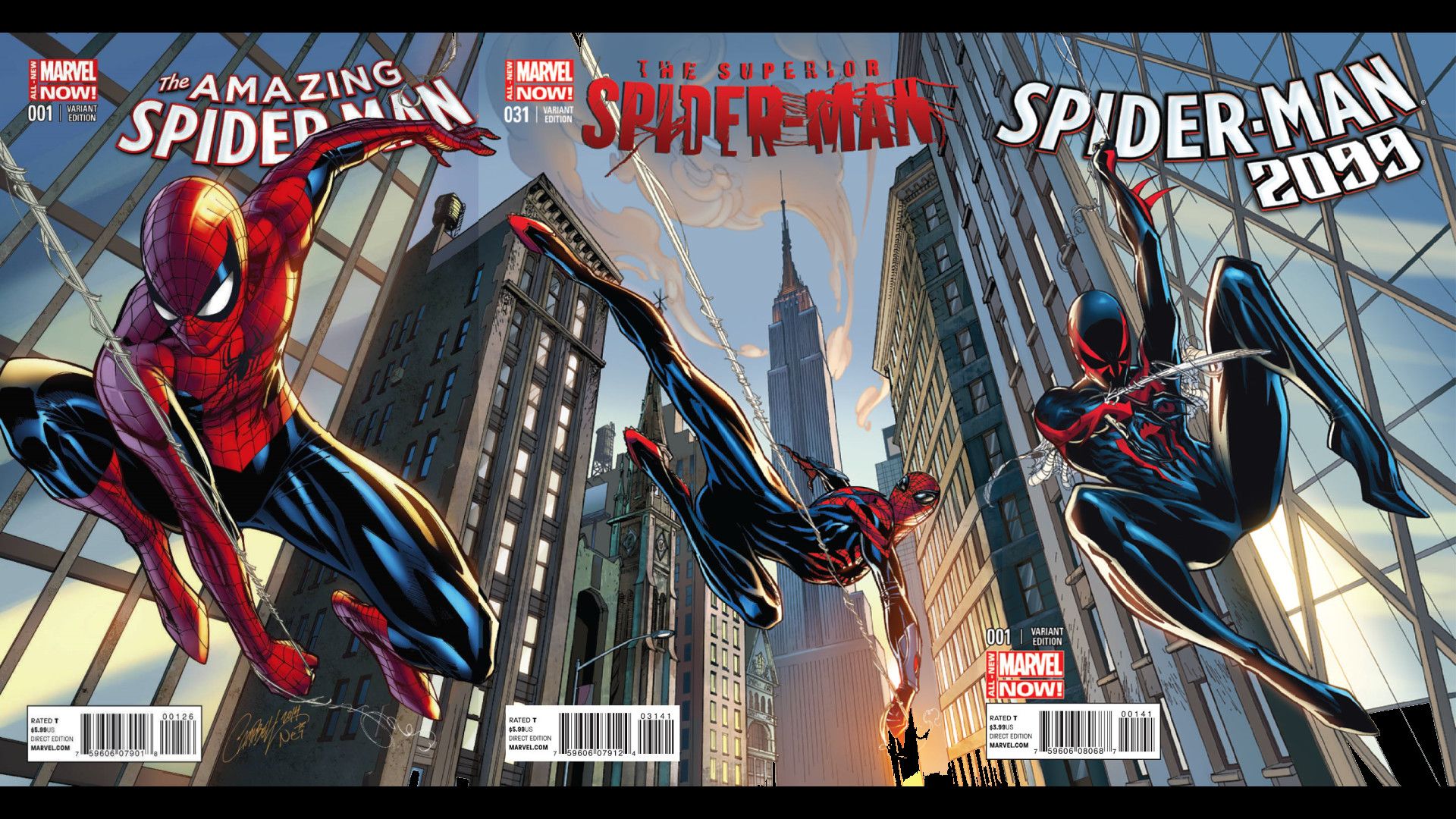Spider-Man copertine fumetti Marvel, supereroi, 1920x1080 1080p, Laptop