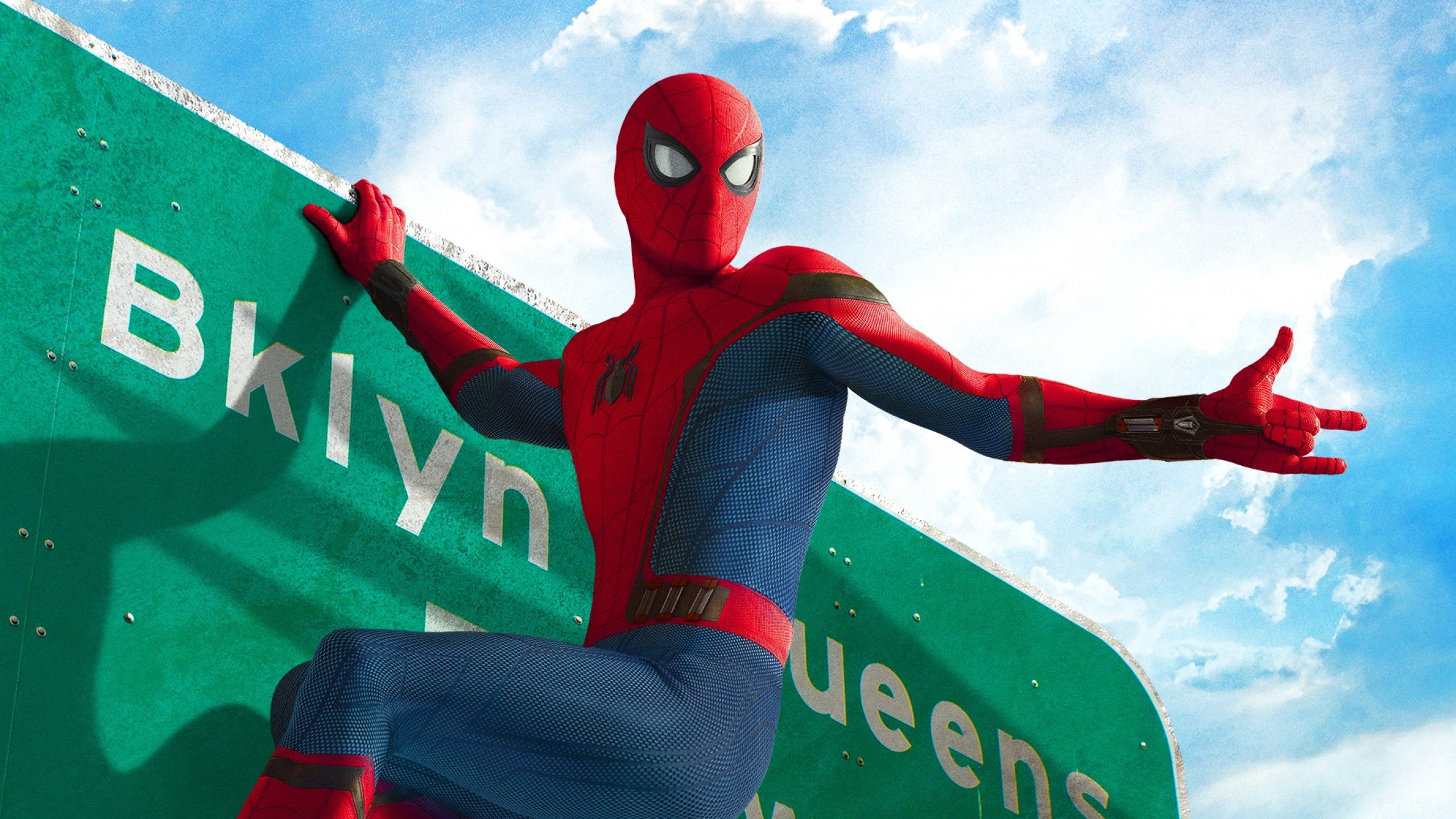 Spider-Man cartello Brooklyn Queens, 2560x1440 2K, Desktop