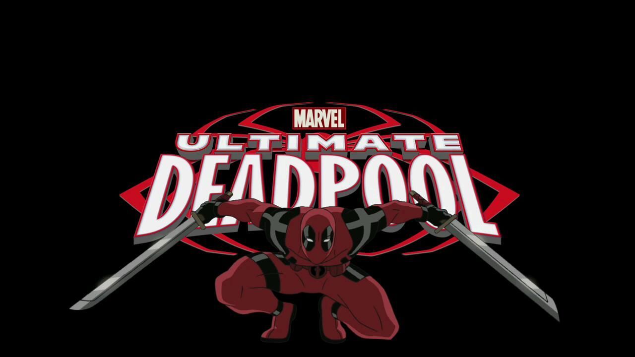 Logo Ultimate Deadpool Marvel, 1280x720 720p, iMac